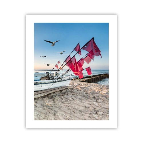 Poster - Een welverdiende rust - 40x50 cm