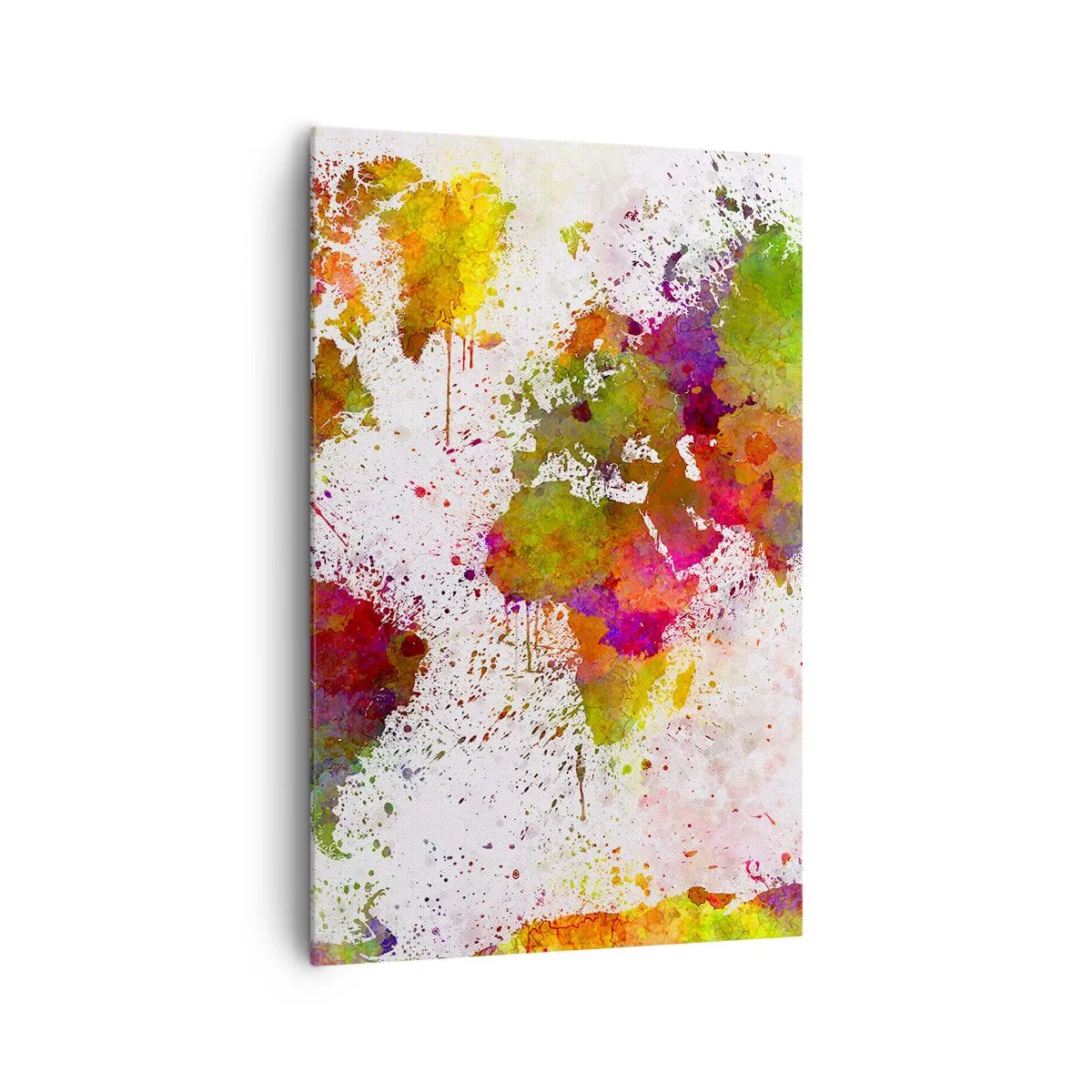 Schilderen op canvas - Op de een of andere manier is het hetzelfde geworden - 80x120 cm