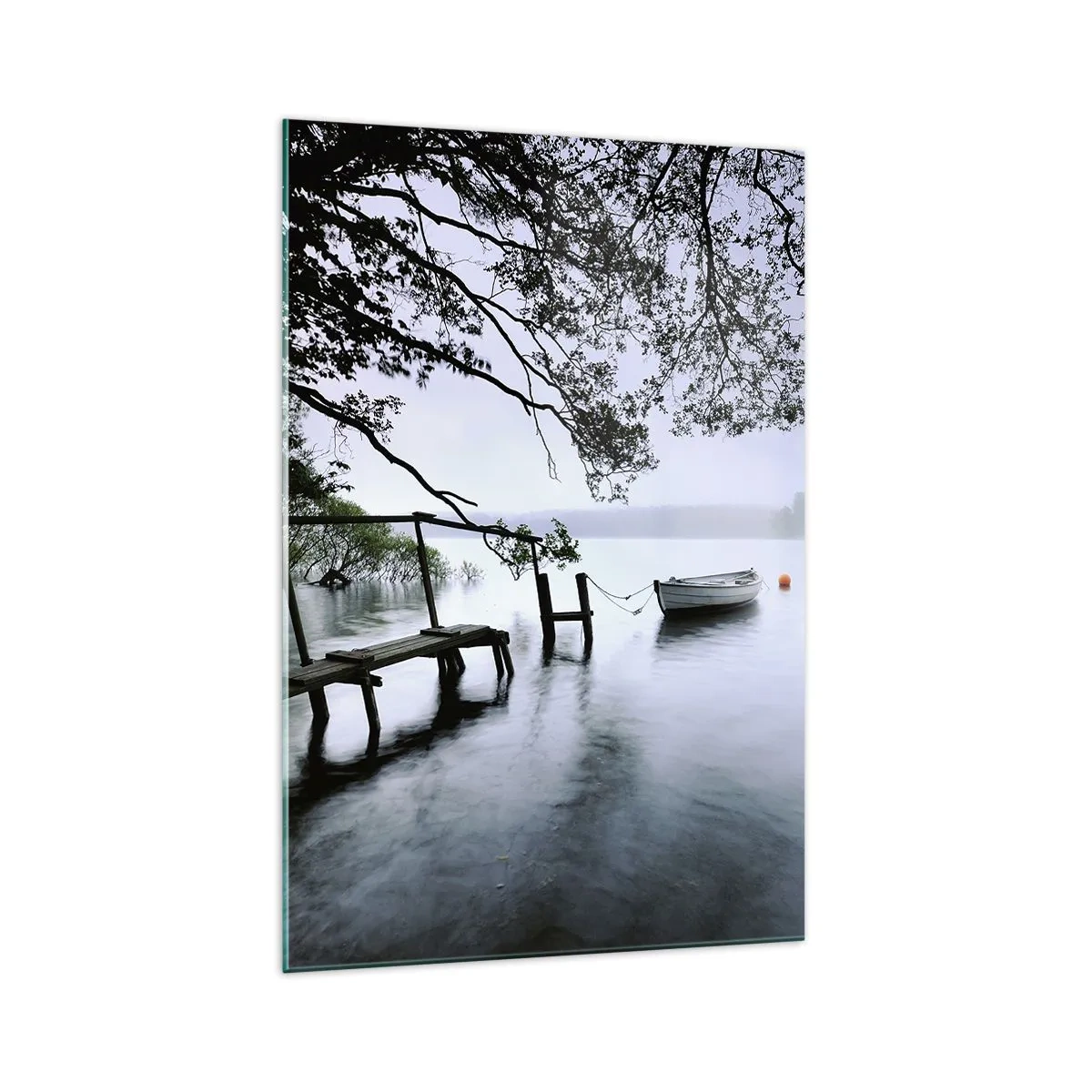 Schilderen op glas - Je bent al aan het rusten - 70x100 cm