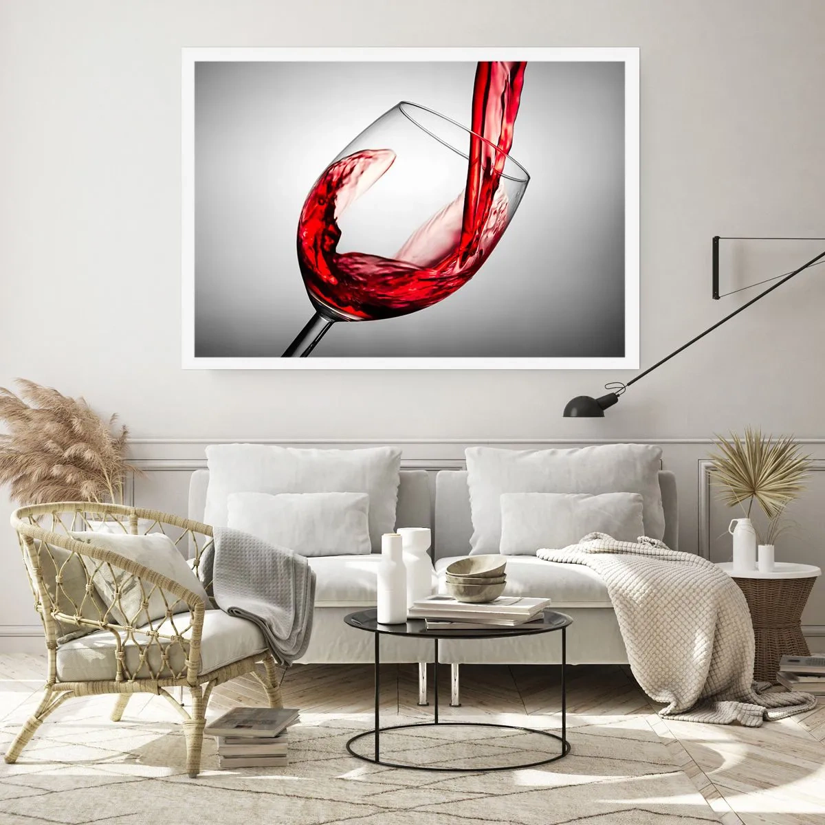 Poster - Kleur - beweging - geluid - 40x30 cm