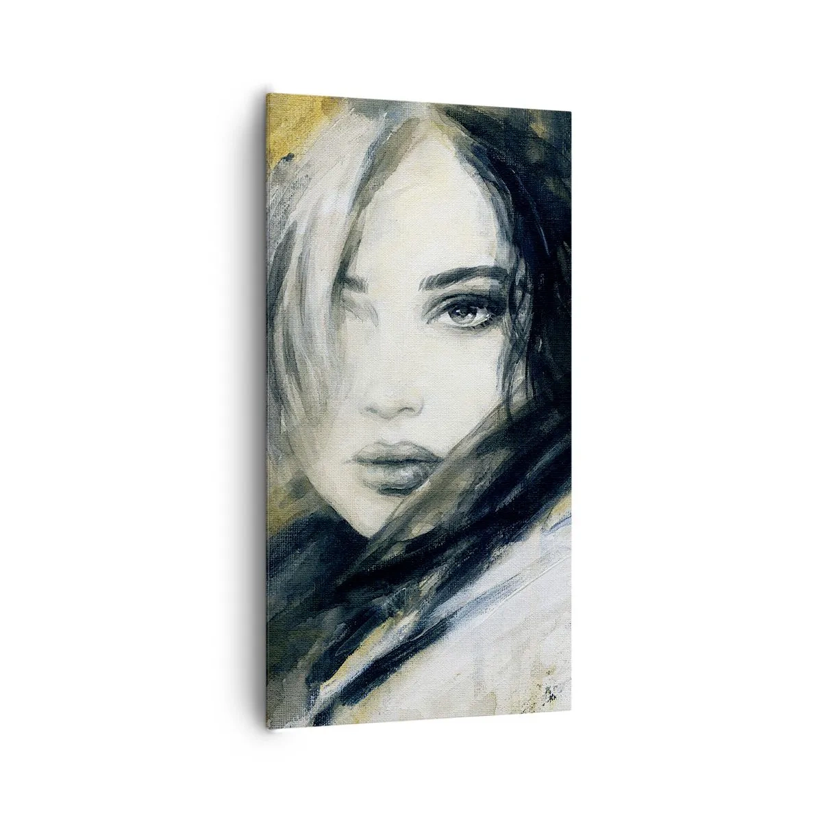 Schilderen op canvas - onschuldiger of sensueler? - 65x120 cm