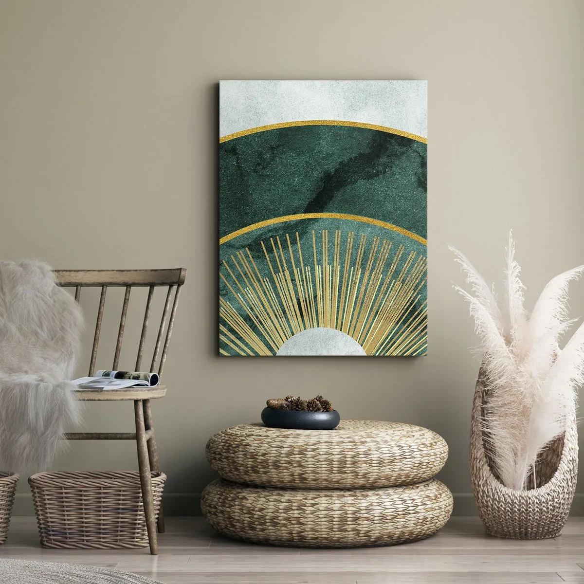 Schilderen op canvas - Een ander zonnestelsel - 50x70 cm