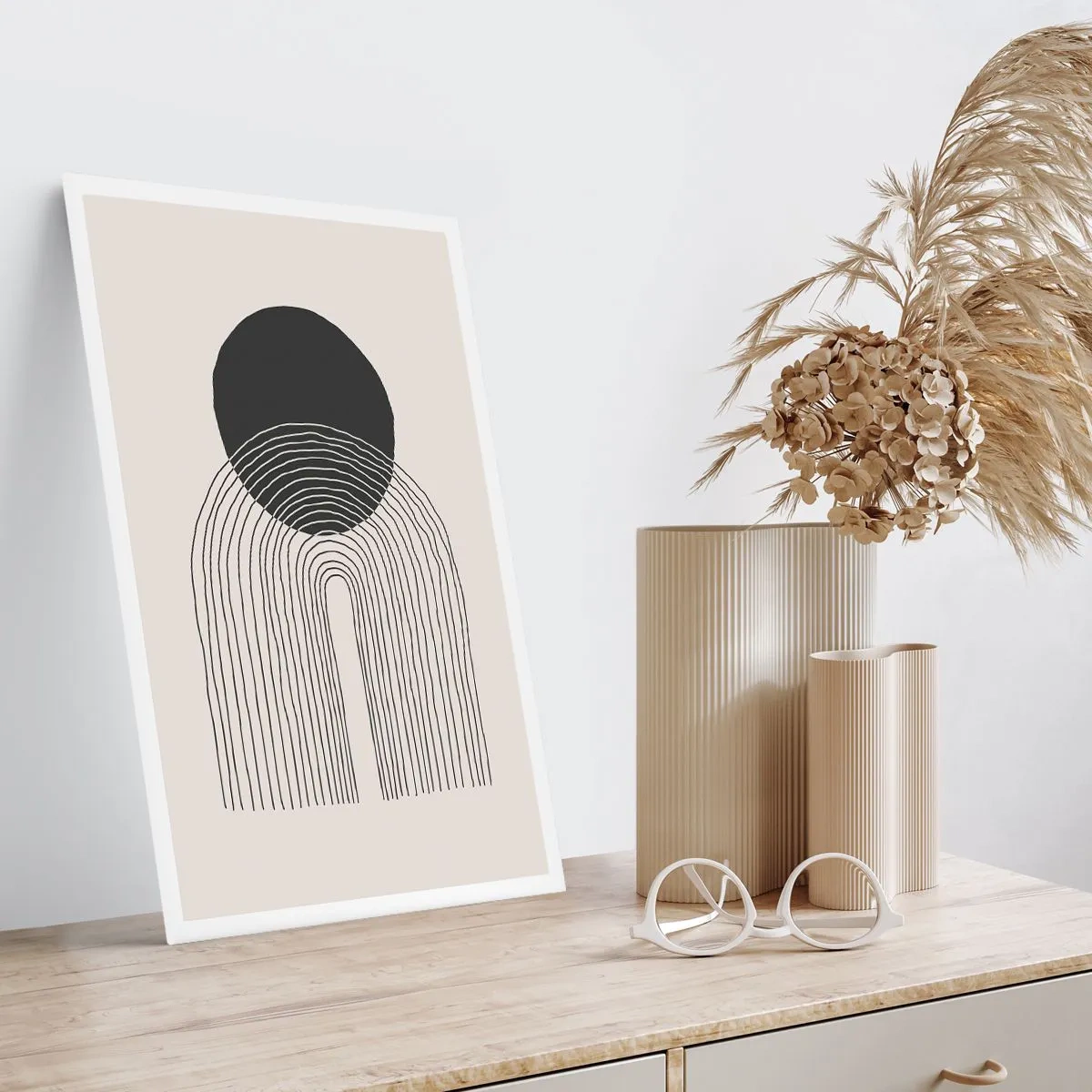 Poster - Bibberen en vertrouwen - 30x40 cm