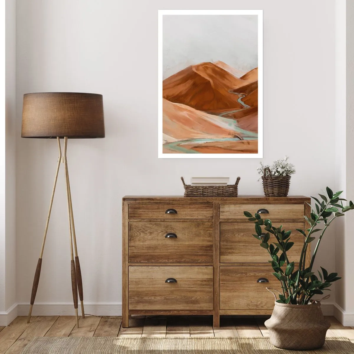 Poster - Naar de bron - 30x40 cm