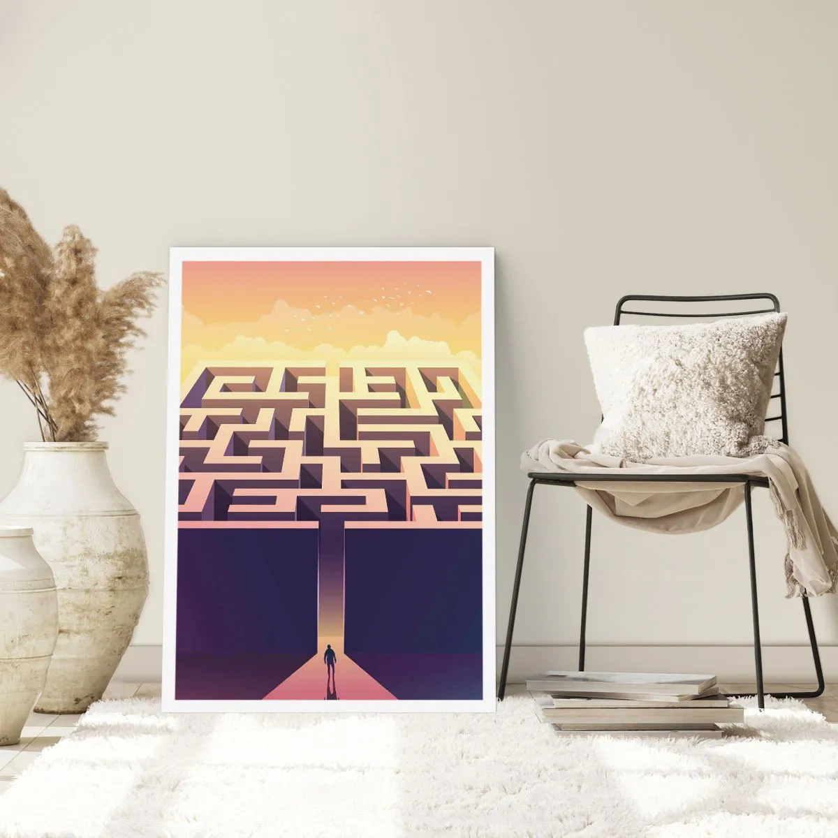 Poster - Beslissingstijd - 70x100 cm