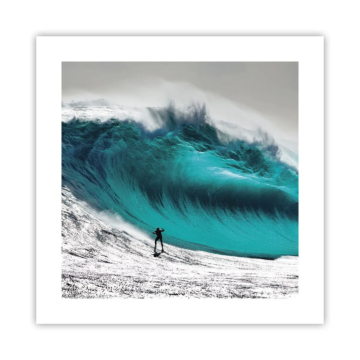 Poster - Uitdaging aanvaard - 40x40 cm