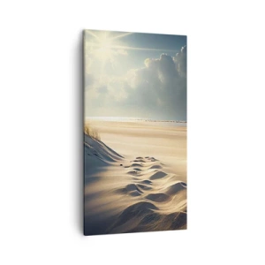 Schilderen op canvas - Een rustgevend landschap - 45x80 cm