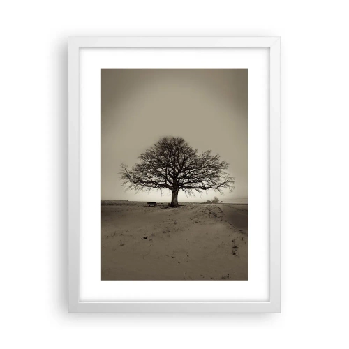 Poster in een witte lijst - Van hier tot in de eeuwigheid - 30x40 cm