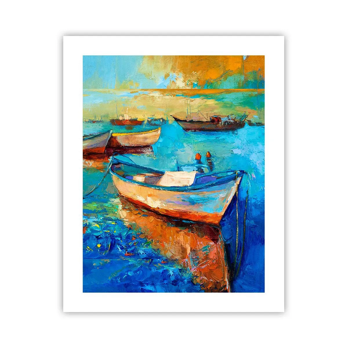 Poster - In de zuidelijke baai - 40x50 cm
