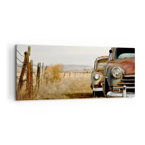 Schilderen op canvas - Een welverdiende rust - 100x40 cm