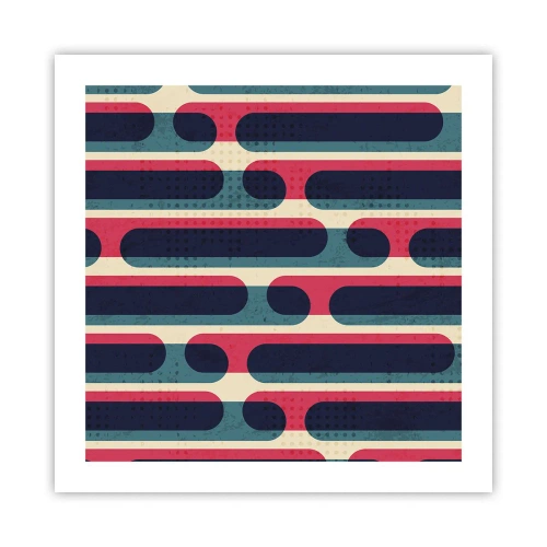 Poster - In de diepte en vooruit - 50x50 cm