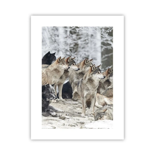 Poster - Familie en vrienden - 30x40 cm