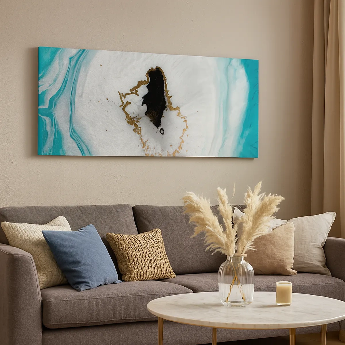 Schilderen op canvas - Binnendringen - 30x30 cm