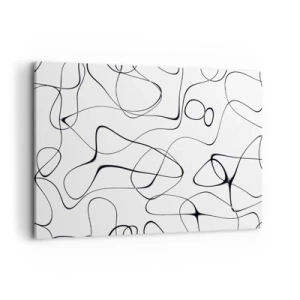 Schilderen op canvas - Levenspaden, wisselvalligheden - 100x70 cm