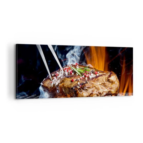 Schilderen op canvas - Sappig en geurig - 100x40 cm
