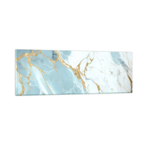 Schilderen op glas - Rijkdom van steen - 90x30 cm