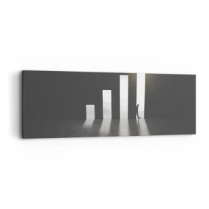 Schilderen op canvas - Succes - impressie - 90x30 cm