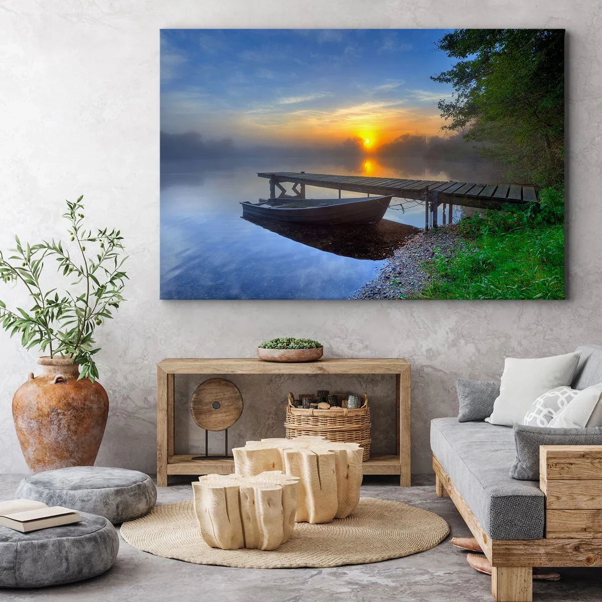 Schilderen op canvas - Hoe gewoon verandert in magie - 100x70 cm
