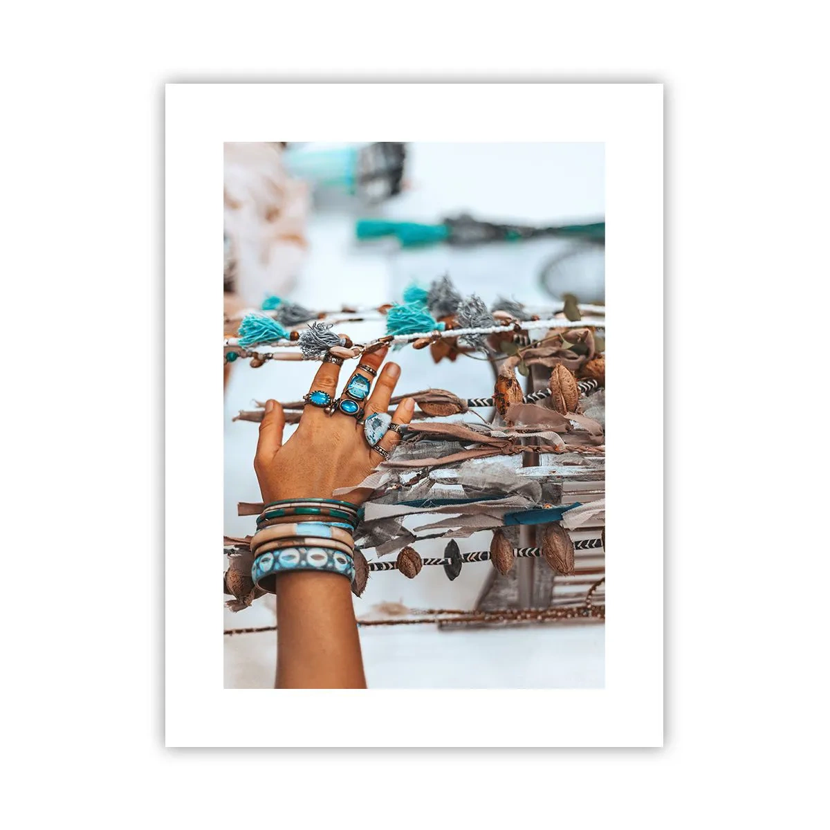 Poster - Lokale schatten - 30x40 cm