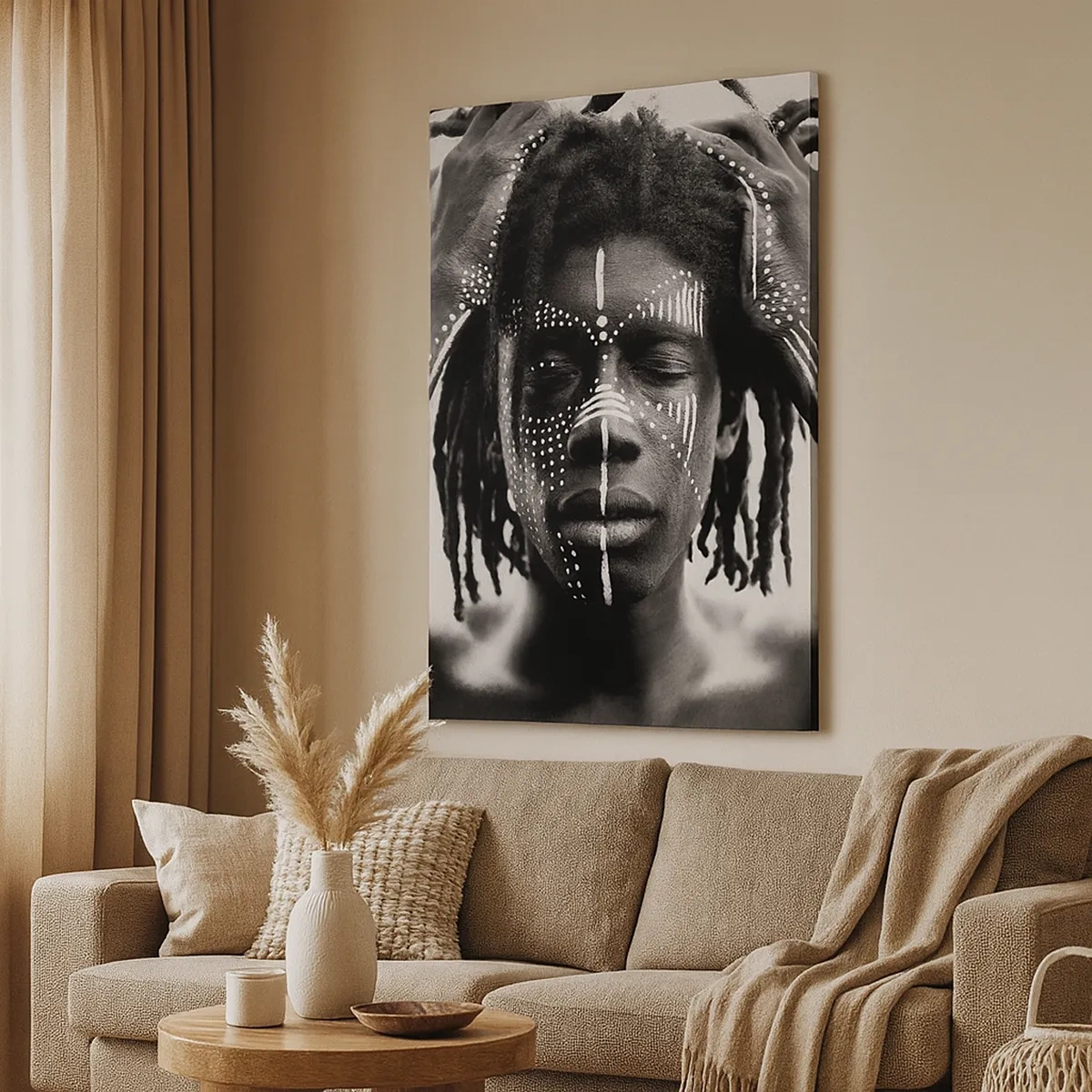 Schilderen op canvas - Waar ben je? - 50x70 cm