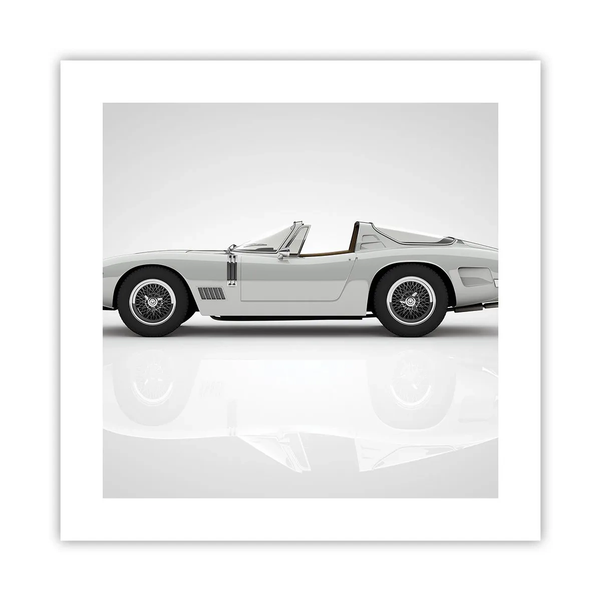 Poster - Belofte van plezier - 40x40 cm