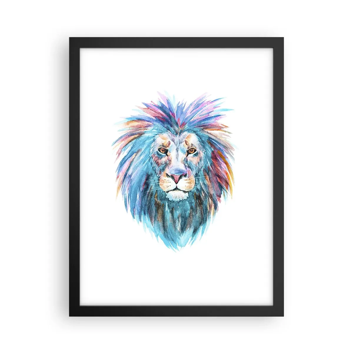 Poster in een zwarte lijst - Een opwindende uitstraling - 30x40 cm