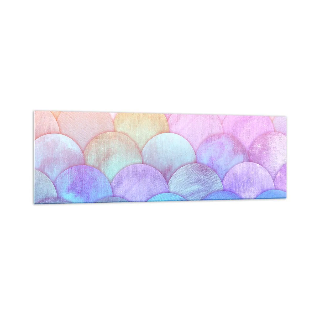 Schilderen op glas - Parel schaal - 160x50 cm