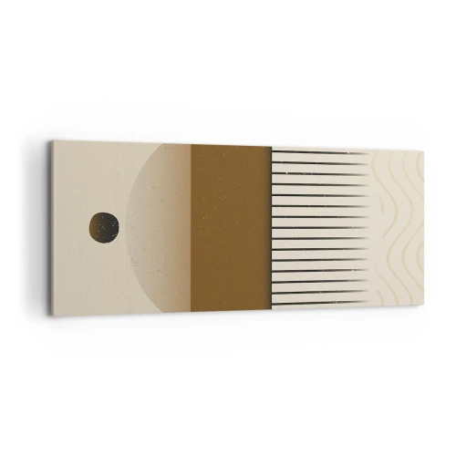 Schilderen op canvas - verschillende staten - 100x40 cm