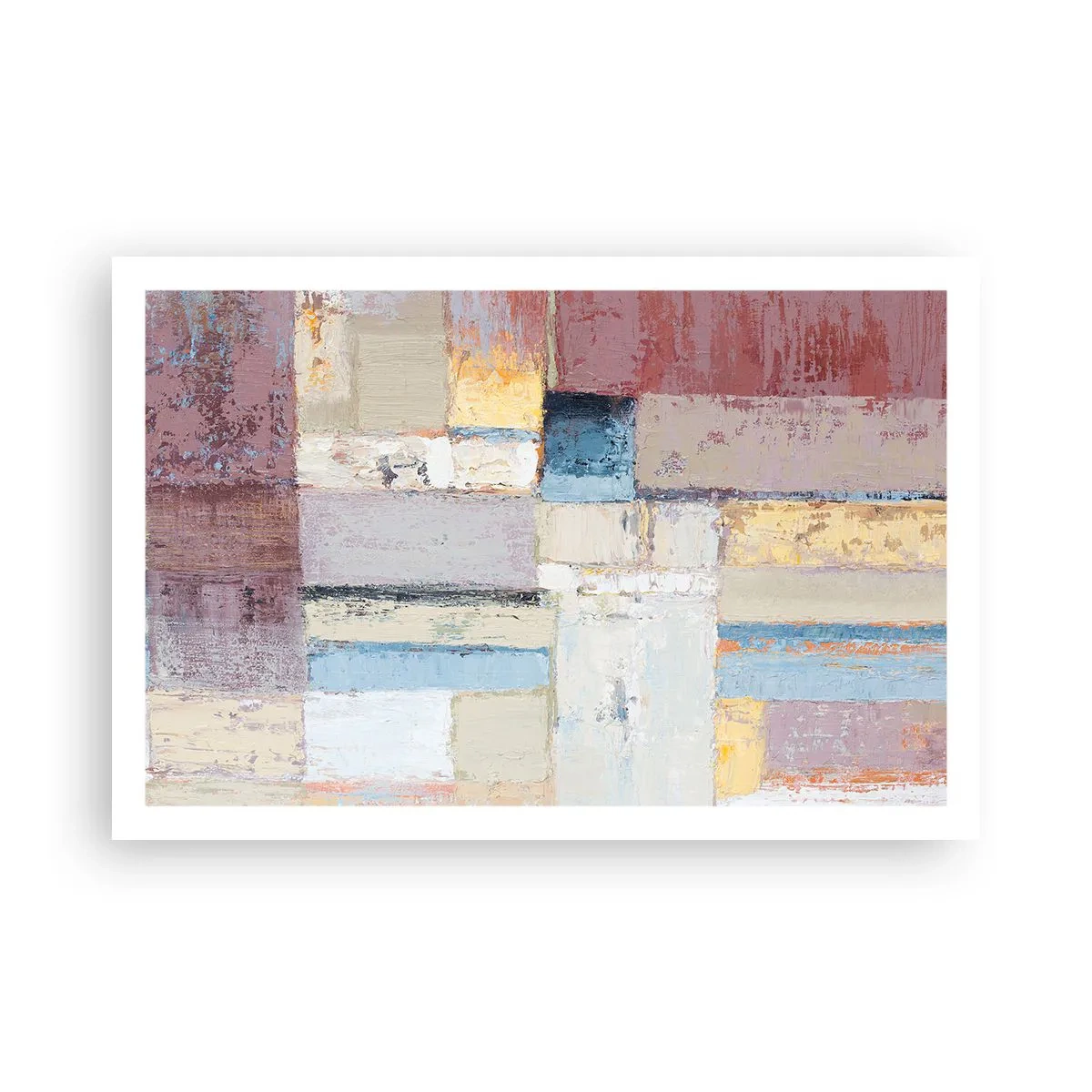 Poster - De rust van geometrie - 91x61 cm