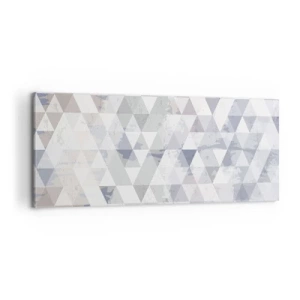 Schilderen op canvas - In ritme op drie - 100x40 cm