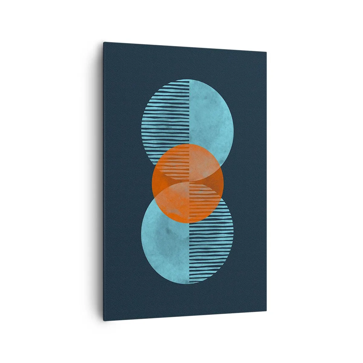 Schilderen op canvas - Symmetrische compositie - 80x120 cm