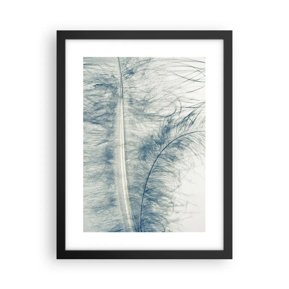 Poster in een zwarte lijst - Het gefluister van de natuur - 30x40 cm