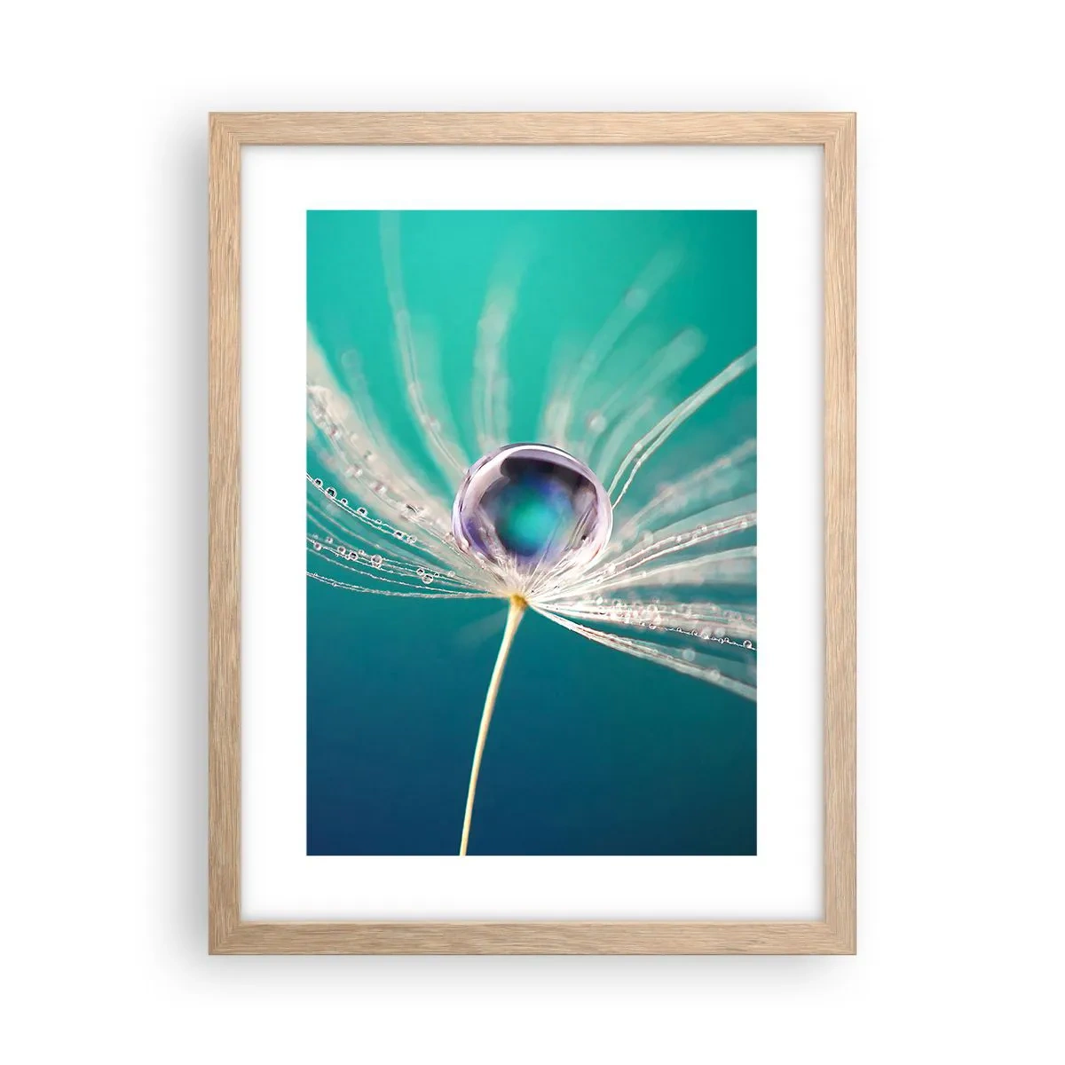 Een poster in een licht eiken lijst - Mystiek moment - 30x40 cm