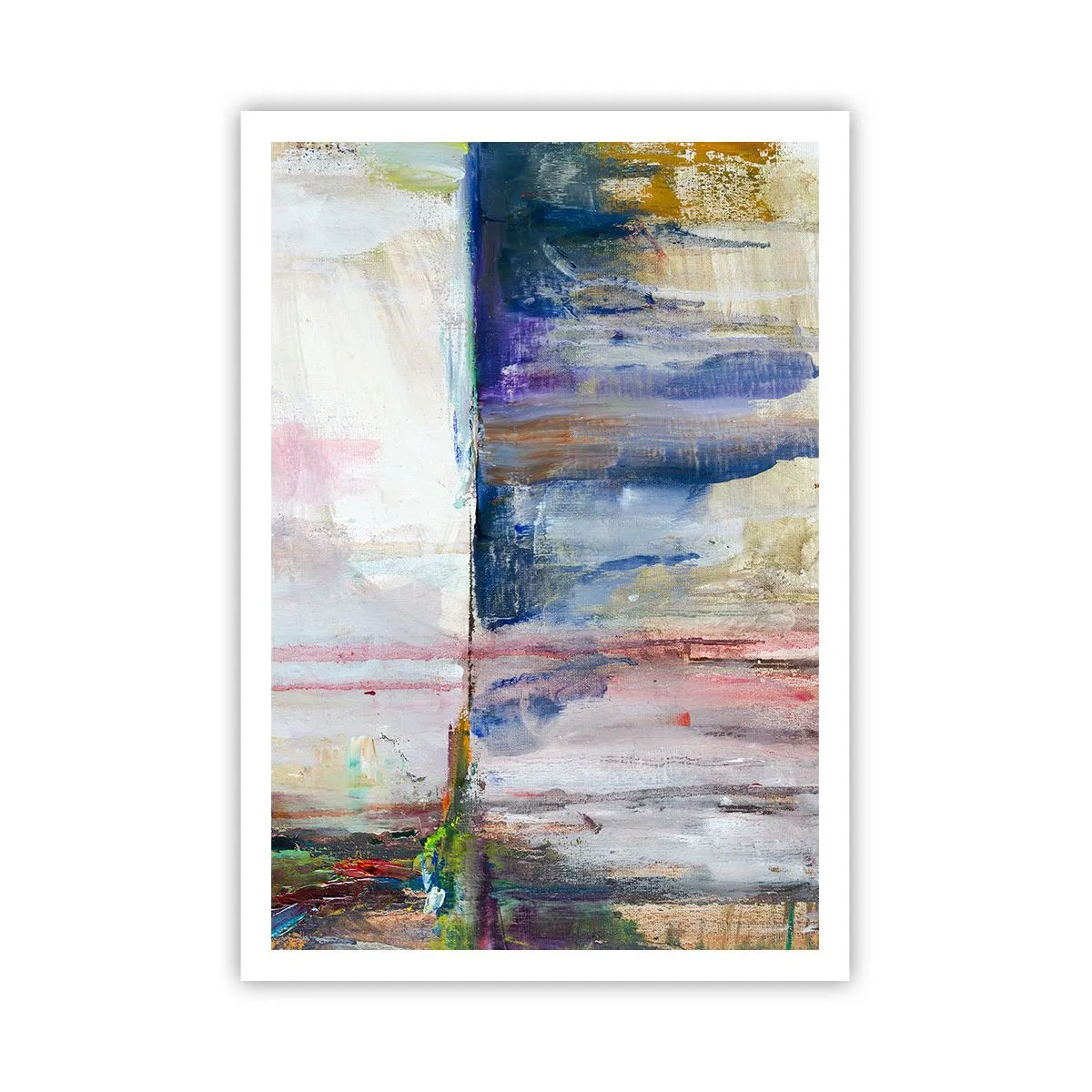Poster - Kleurrijke impressies en associaties - 70x100 cm