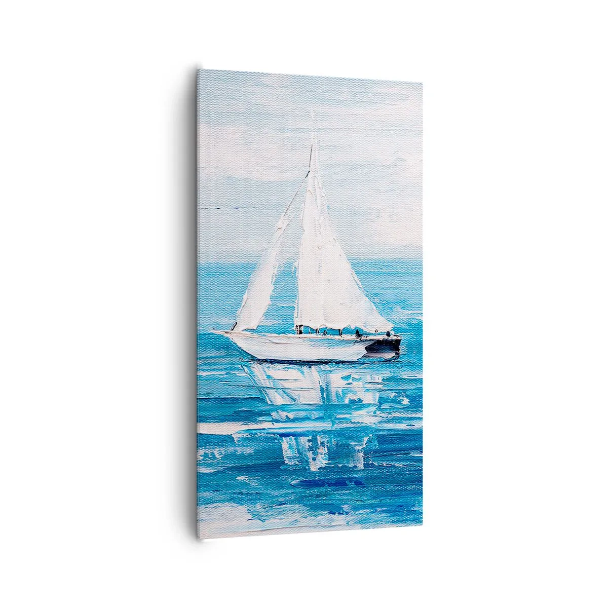 Schilderen op canvas - Met een vriend aan mijn zijde - 65x120 cm