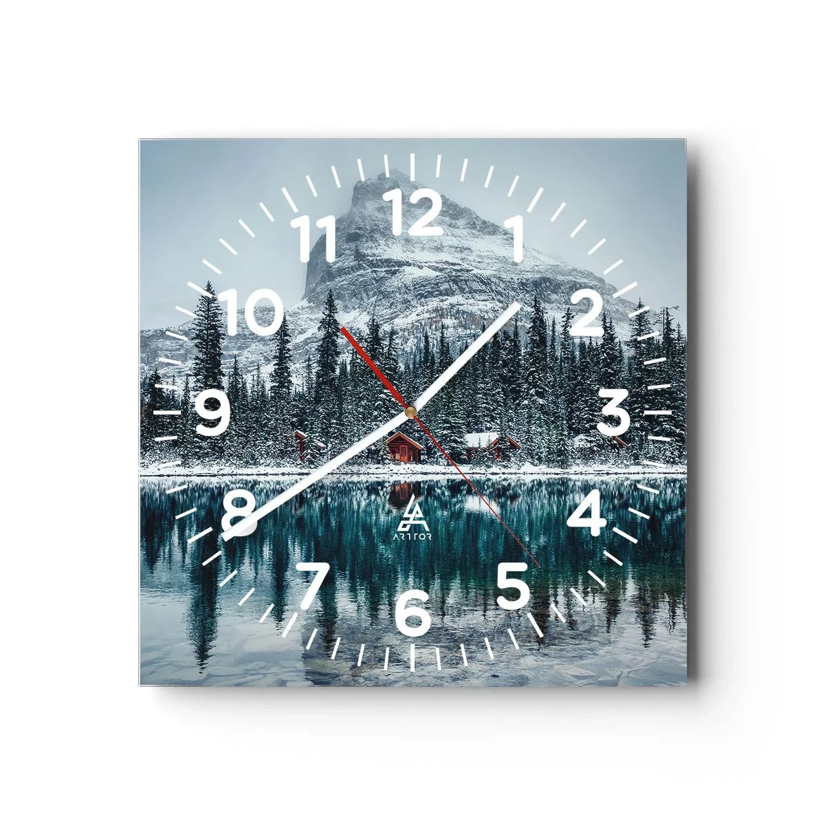 Wandklok - Klok - Canadese stilte - 40x40 cm