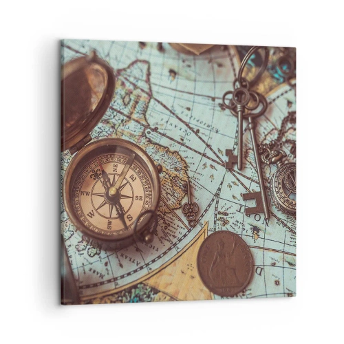 Schilderen op canvas - Voor de avonturier - 50x50 cm