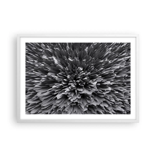 Poster in een witte lijst - Strikter kan het niet - 70x50 cm