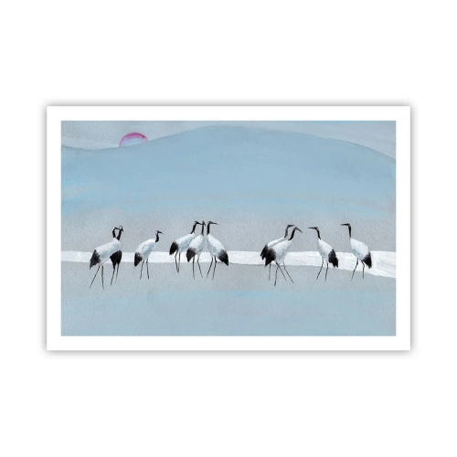 Poster - Na een warme dag - 91x61 cm