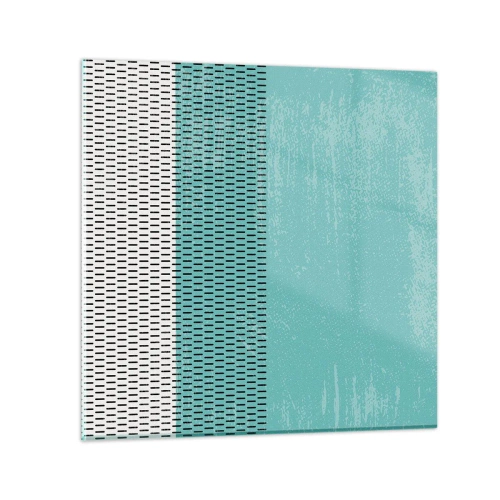 Schilderen op glas - Een uitgebalanceerde compositie - 30x30 cm