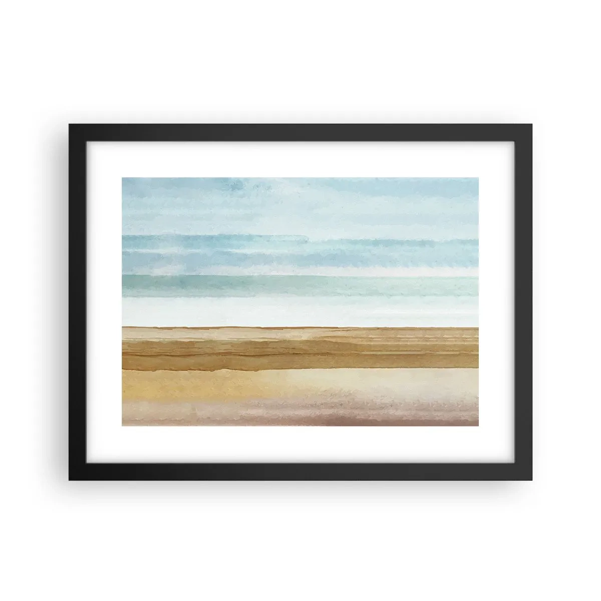 Poster in een zwarte lijst - Troost - 40x30 cm