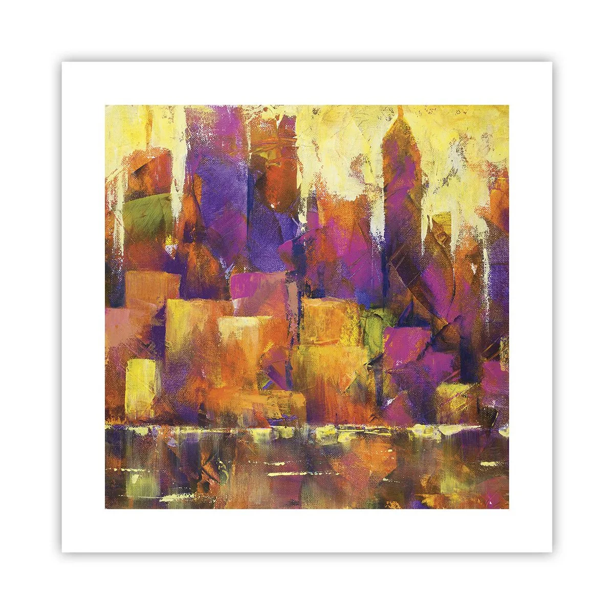 Poster - Metropolitan compositie - 40x40 cm