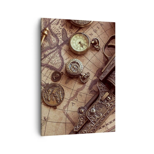 Schilderen op canvas - Avontuur roept - 50x70 cm