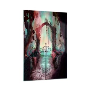 Schilderen op glas - Geheime Tuin - 70x100 cm