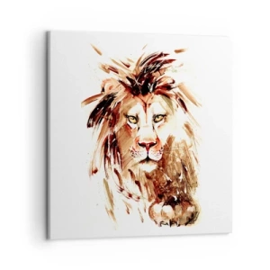 Schilderen op canvas - Kracht en waardigheid - 50x50 cm