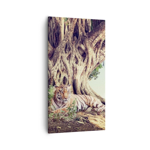 Schilderen op canvas - Uitzicht vanuit het boek Genesis - 55x100 cm