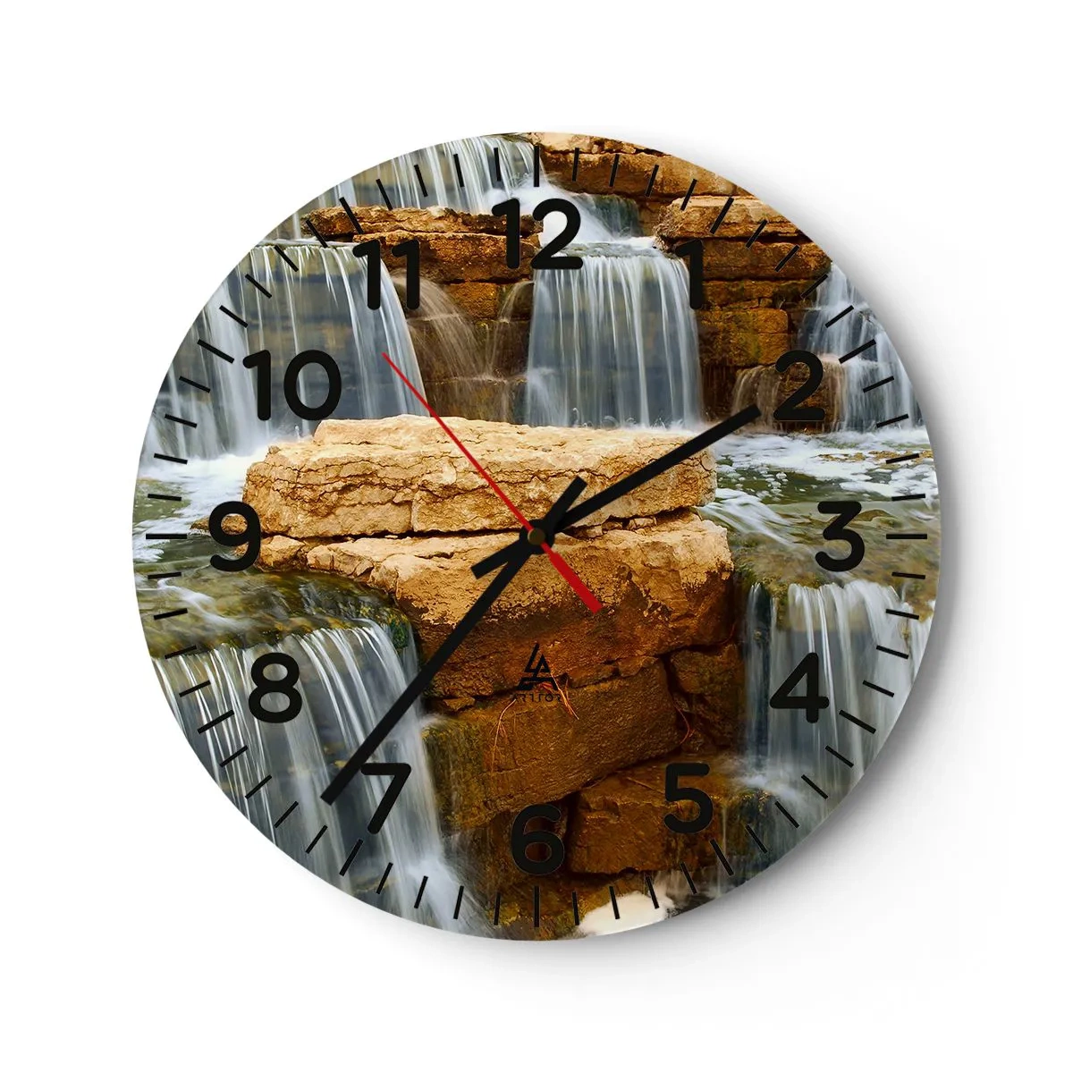 Wandklok - Klok - Trap naar de hemel - 30x30 cm