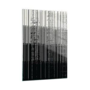 Schilderen op glas - Golven en vibraties - 50x70 cm