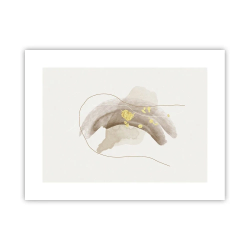 Poster - Ontmoet in de ruimte - 40x30 cm