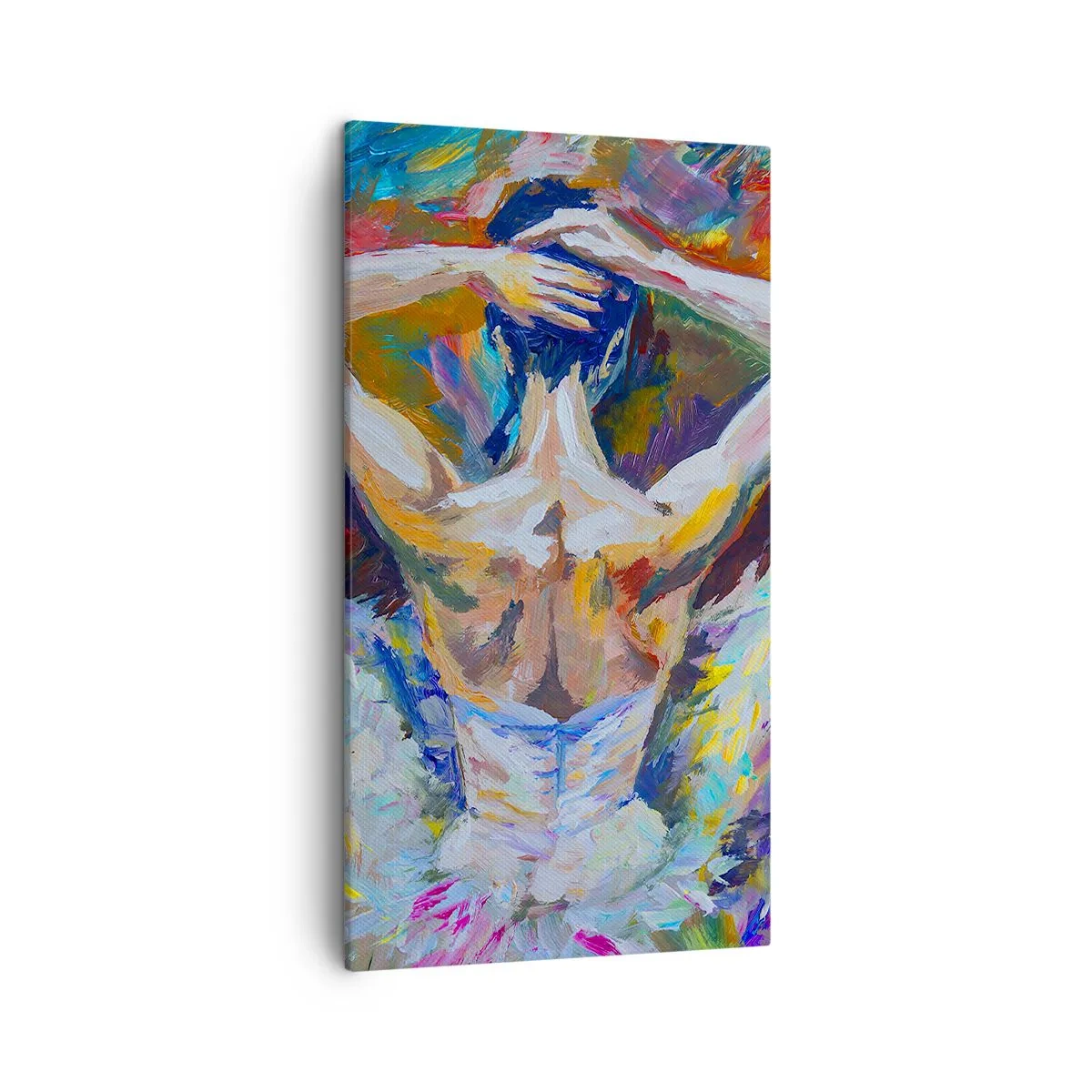 Schilderen op canvas - Het kan van alles zijn - 45x80 cm